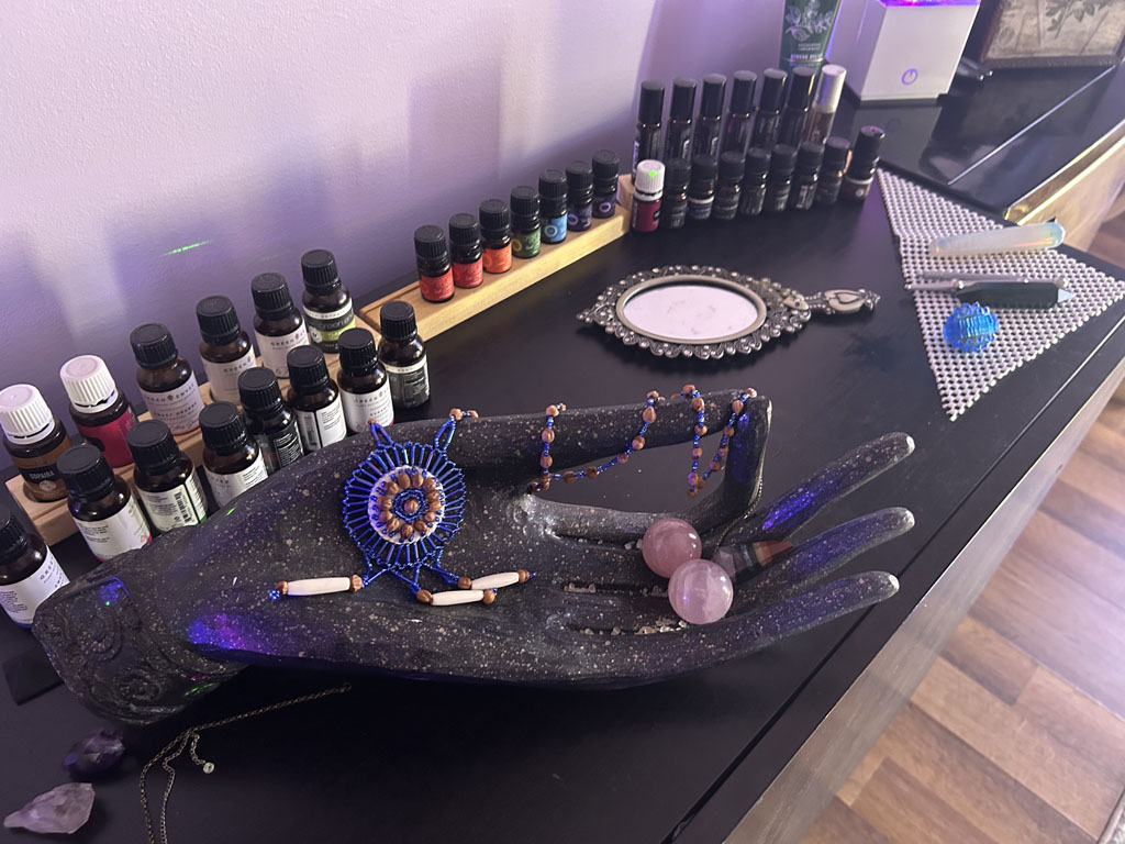Essential oils for Swedish massage at Healing By Edyta in Palatine